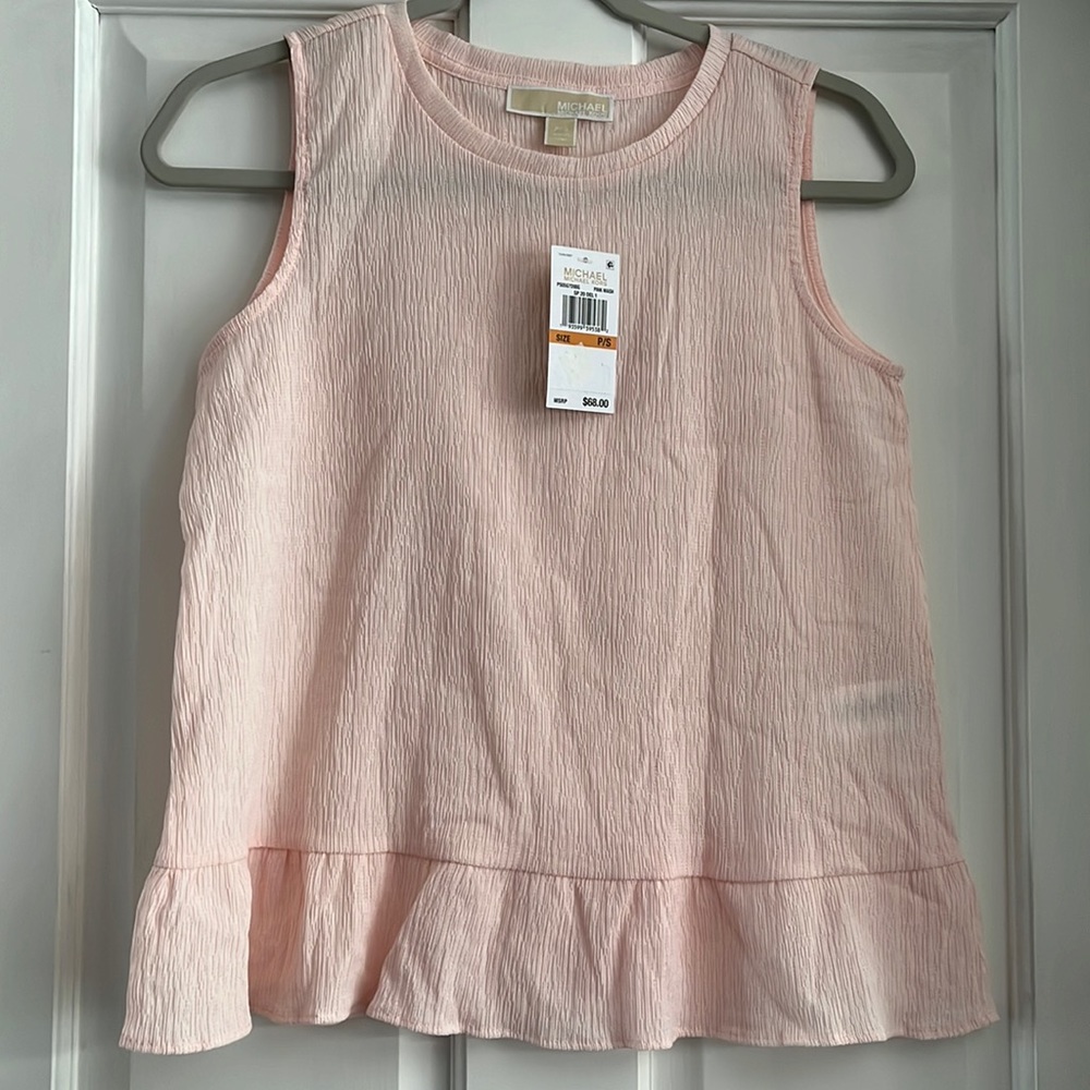 Michael Kors Sleeveless Blouse P/S Pink